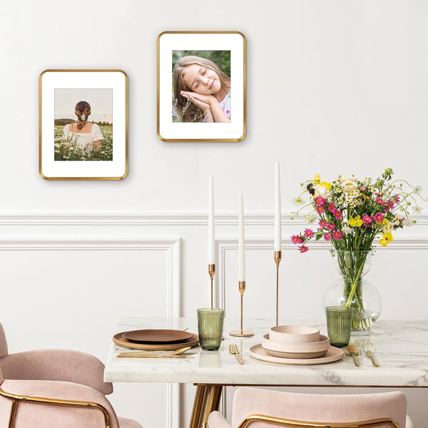 11X14 Bronze Aluminum Picture Frame Mat for 8X108