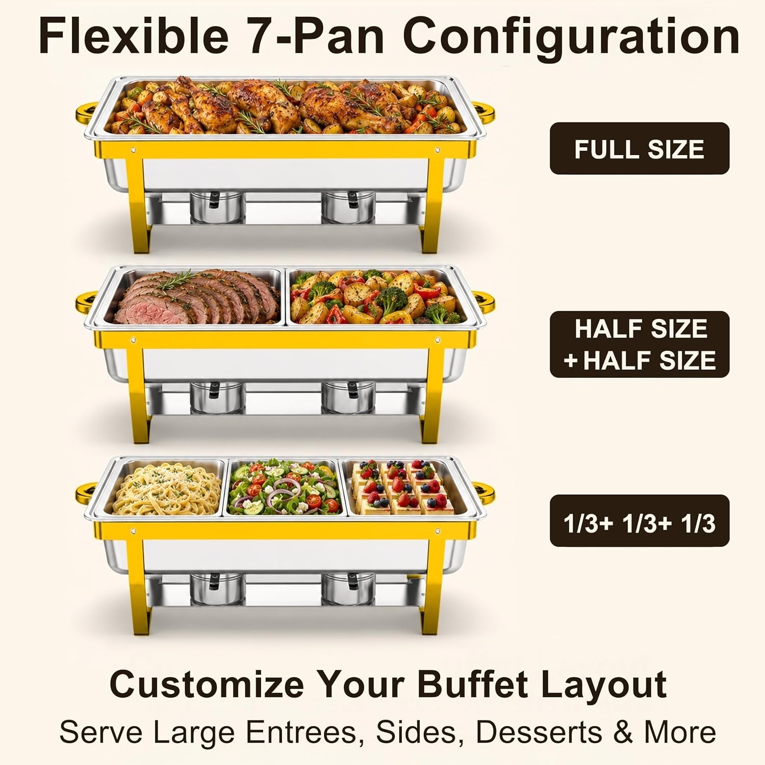 4pack-rectangular-chafing-dishes-for-buffet-total-36qt-set-with-7-food-pans-versatile-7-pan-setup-450-f-oven-safe-pans-hot-cold-food-service-bonus-tongs-easy-assembly-storage-elegant-gold-finish