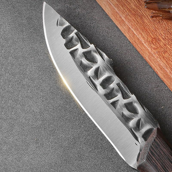 Meat Cleaver,Cleaver Knife Hand-Forged Boning Knife Kitchen Fillet Knife Chef Cleaver Slicing Meat Fruit Cutter Camping Barbecue Fishing Knife, LAMAJIGA58444