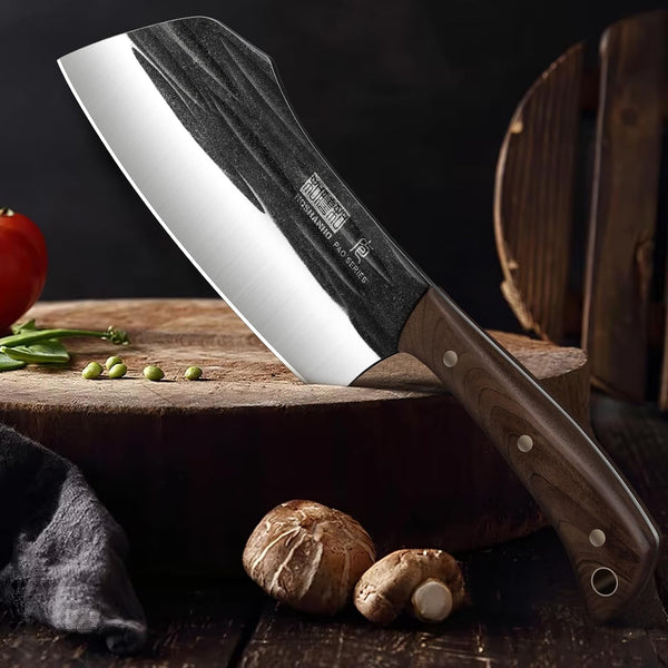 7"Meat Cleaver Knife, Ultra Sharp Chopper Knife & Vegetable Knives5