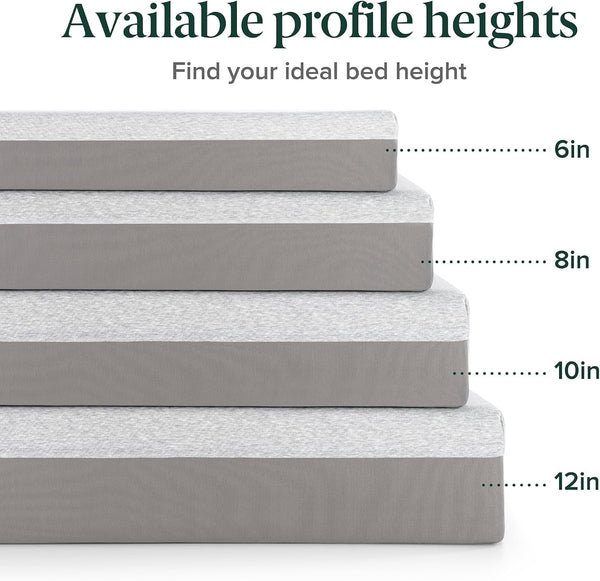 8 Inch Full Ultima Memory Foam Mattress, Medium Firm Feel10