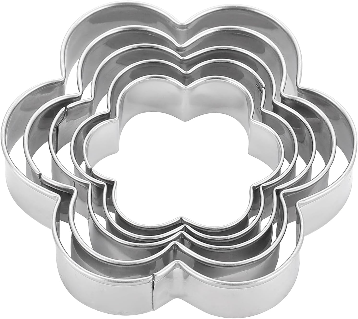 flower-cookie-cutters-stainless-steel-5-pack-2-05-3-74-sandwich-cutters-biscuit-molds-sturdy-for-cookies-sandwiches-cake-fruit-ideal-for-diy-baking-home-use-and-holiday-parties