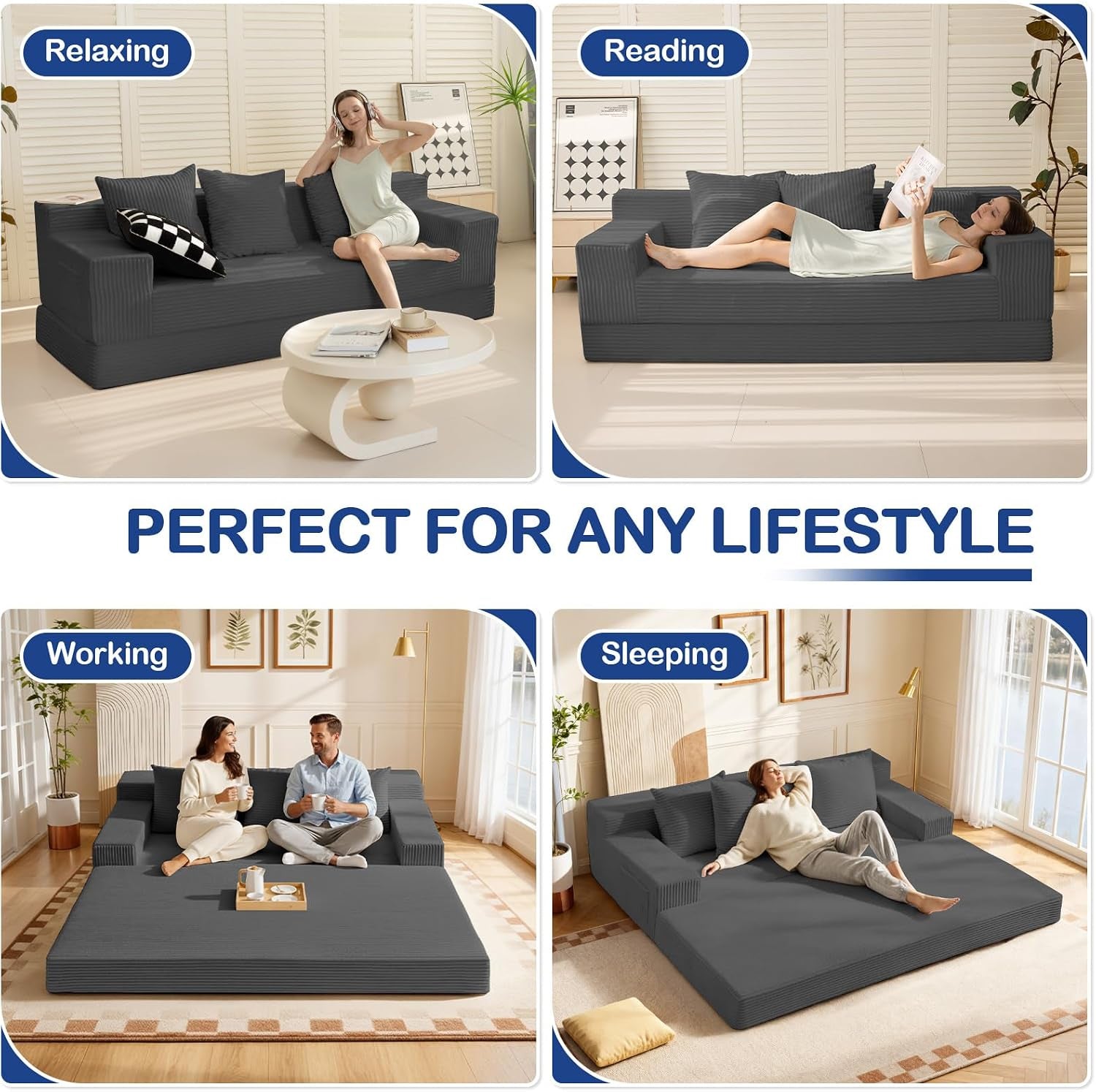 2-in-1-convertible-boneless-couch-bed-corduroy-futon-sofa-bed-compression-folding-floor-couch-sofas-bed-with-3-pillows-for-bedroom-small-space-guest-and-living-room-sofa-grey-78-inches