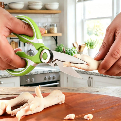 Kitchen Scissors Heavy Duty, Stainless Steel Scissors Kitchen, Upgrade Poultry Shears, Kitchen Shears Dishwasher Safe, Meat, Food Scissors9