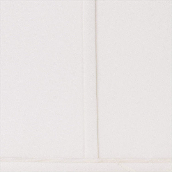 Pre-Assembled Nona Medium Ivory Square Tapered Shade 5.25X10X9 (Spider) | 5.25" Top X 10" Bottom X 9" High X 9" Slant Replacement for Table Lamps Classic Harp + Finial2