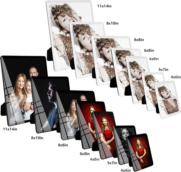 5×7 Picture Frame Black, Vertical & Horizontal Wall & Tabletop7