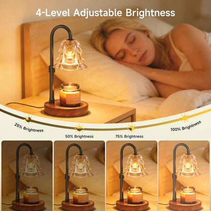 Candle Warmer Lamp with Timer & Dimmer, Electric Wax Melter for Jar Candles, Safe Flameless Candle Warmer Light for Bedroom, Home Decor & Gift5