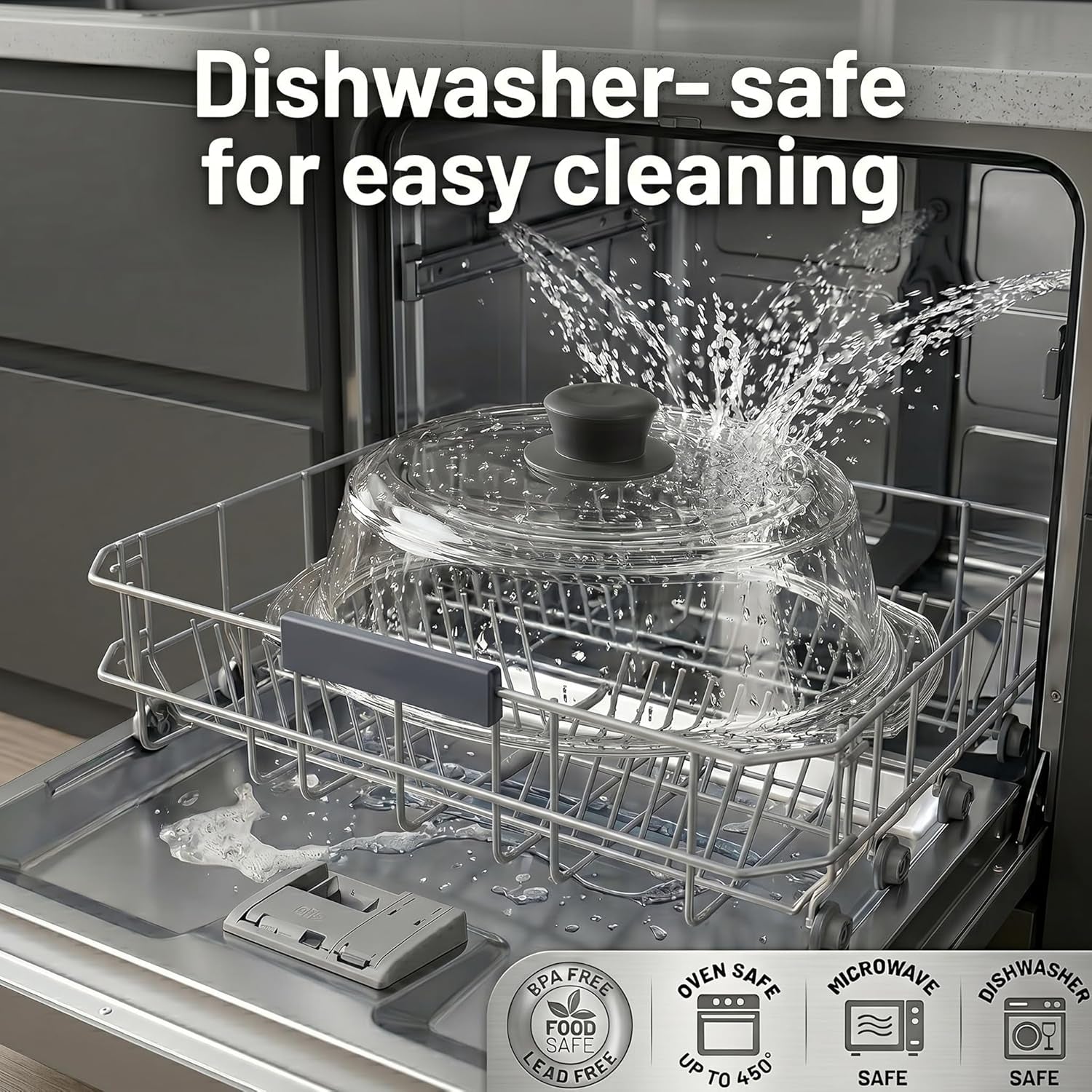 microwave-tall-glass-plate-cover-splatter-guard-lid-with-easy-grip-silicone-handle-knob-100-food-grade-bpa-free-and-dishwasher-safe-10-inch-black