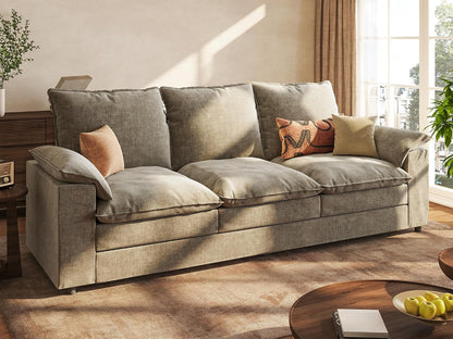 89" Modern Cloud Couches for Living Room, 3 Seater Couch for Small Spaces4