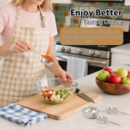 1PCS 1Cup(250Ml) Stainless Steel Measuring Cup, Heavy-Duty Metal Scoop6