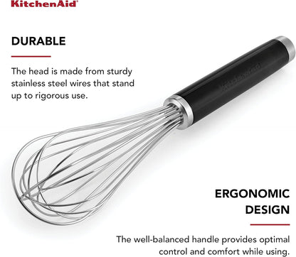 Kitchenaid Classic Utility Whisk, 10.5 Inch, Black4