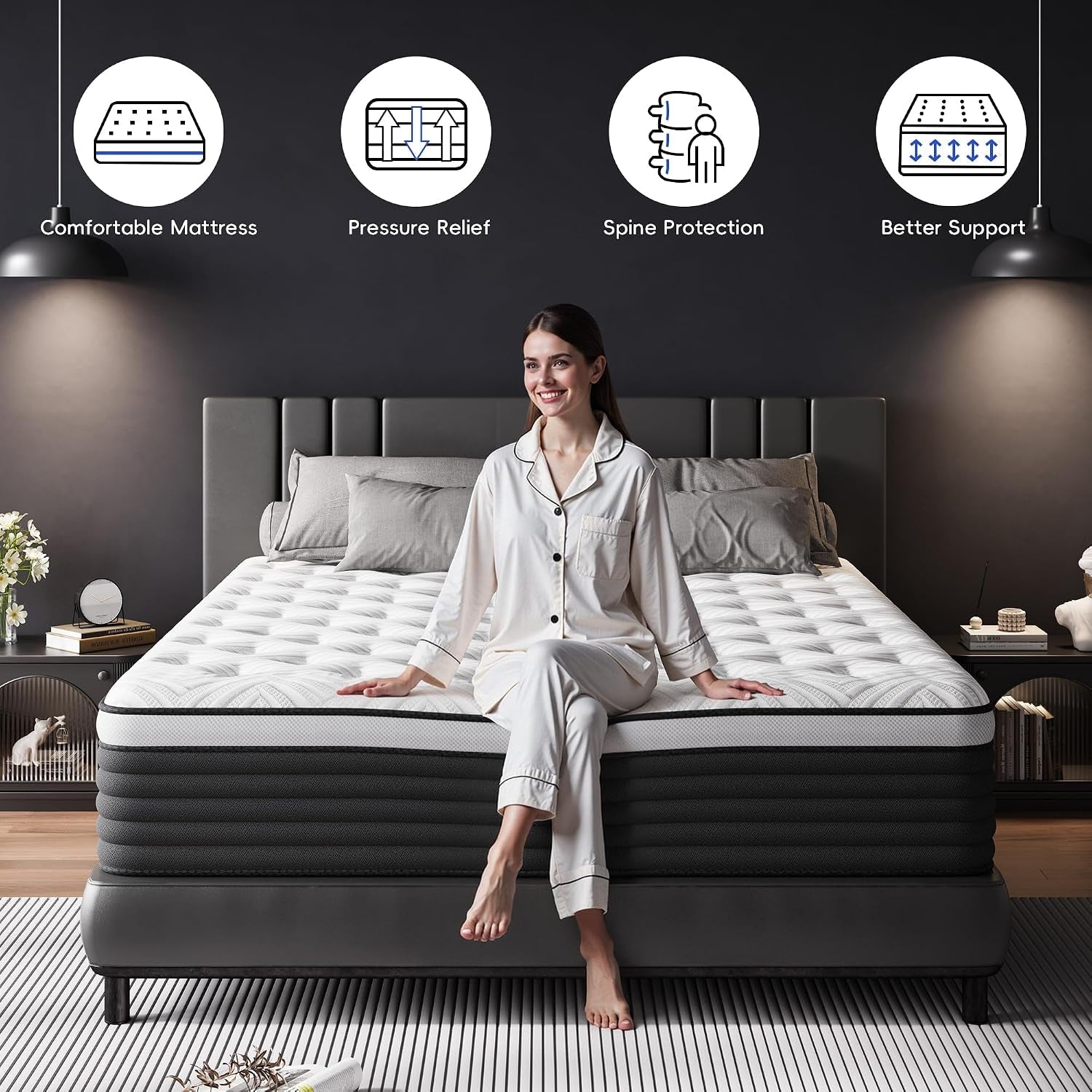 twin-mattress-12-inch-hybrid-memory-foam-mattress-in-a-box-pressure-relief-for-back-support-medium-firm-individually-pocket-springs-100-night-trial-certipur-us-certified-twin-size-white