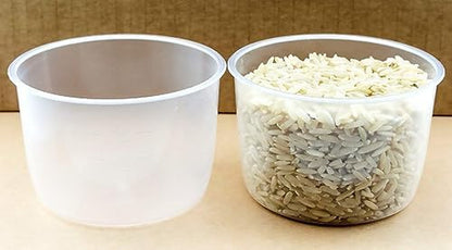 2 Pack Rice Measuring Cup Clear  Brand Cooker Replacement Cup Plastic (2 Rice Cups)6