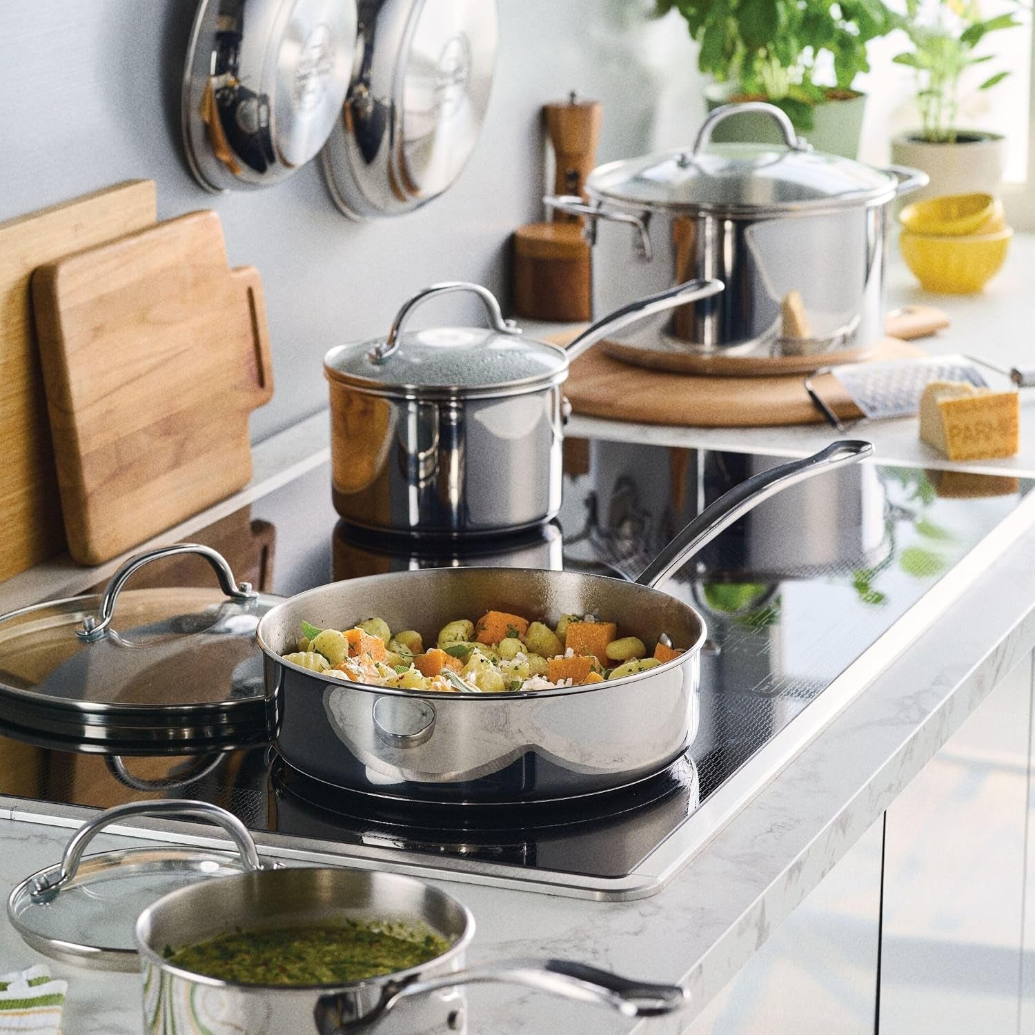 millennium-stainless-steel-pots-and-pans-with-lids-induction-ready-compatible-with-all-cooktops-metal-utensil-safe-10-piece-cookware-set-dishwasher-safe-stainless-steel