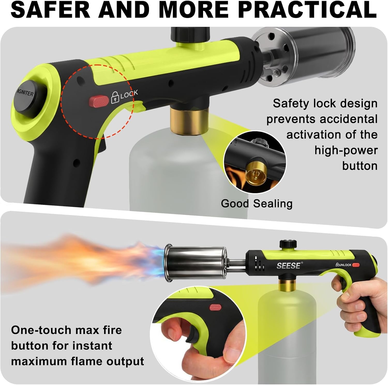 powerful-propane-torch-gun-kitchen-cooking-torch-with-one-touch-max-fire-charcoal-lighter-with-a-safety-lock-adjustable-blow-torch-for-sous-vide-bbq-campfire-fireplacetank-not-included