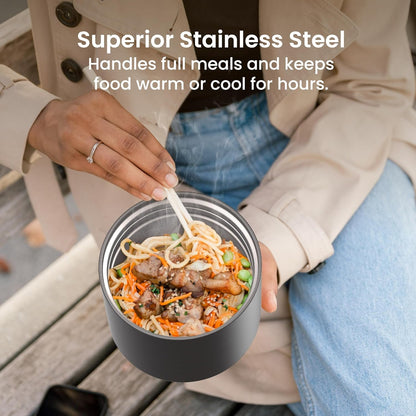 Bentgo Stainless Steel Insulated Food Container, Leak-Proof, 19 Fl Oz2