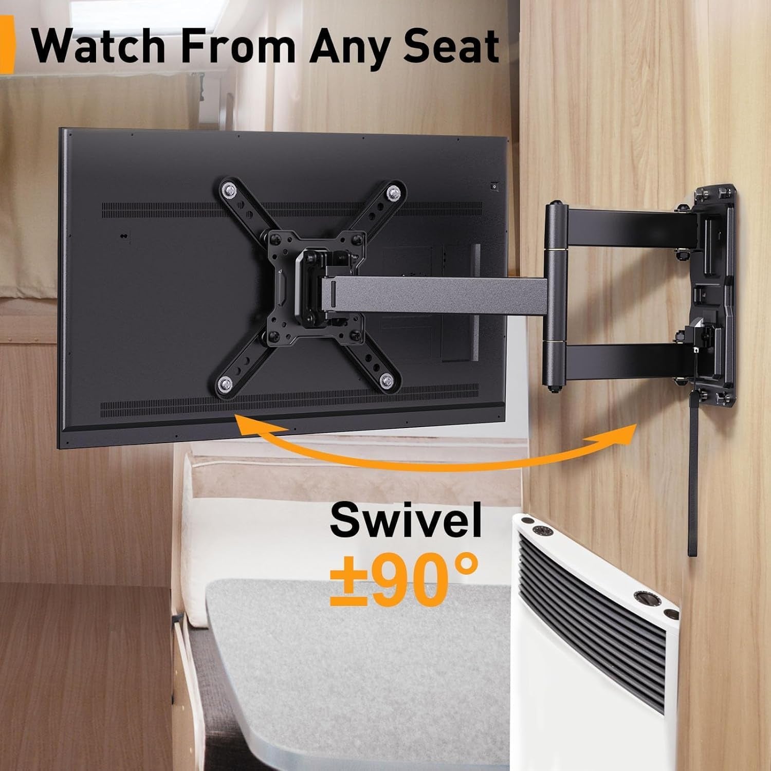 lockable-rv-tv-mount-for-13-43-inch-tvs-up-to-44-lbs-full-motion-rv-tv-wall-mount-with-swivel-tilt-pull-cord-lock-rv-tv-mount-for-camper-rv-motorhome-max-vesa-200x200mm-pglrvf2