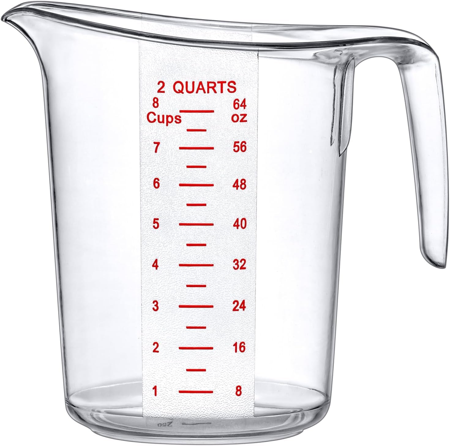 melissa-64-ounce-plastic-measuring-pitcher-1-pack-8-cup-2-quart-food-grade-measuring-jug-unbreakable-stackable-dishwasher-safe-great-for-oil-vinegar-flour-and-more