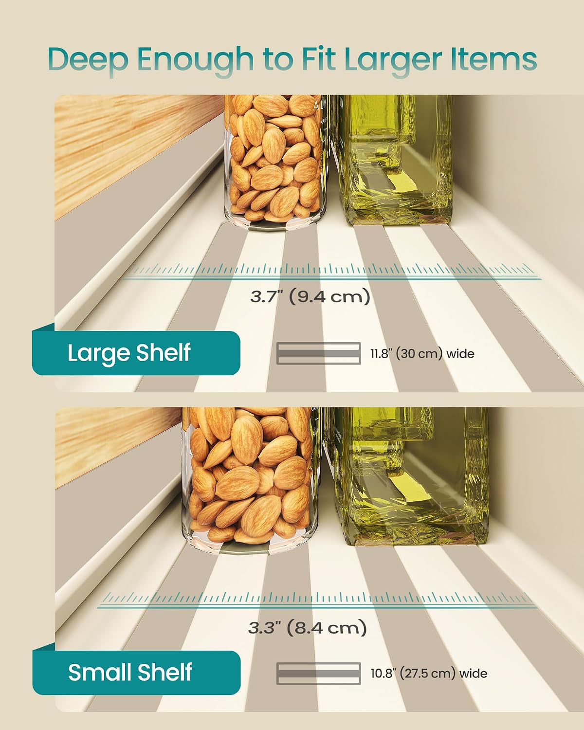 songmics-4-pack-strong-magnetic-real-bamboo-spice-racks-for-fridge