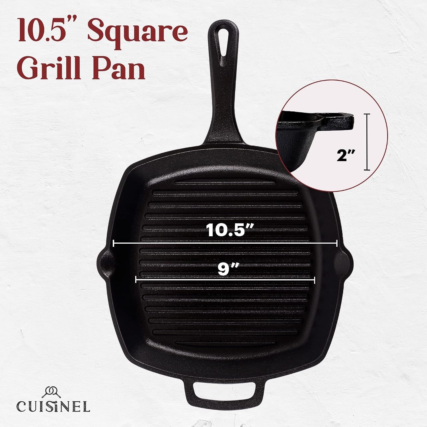 cast-iron-square-grill-pan-glass-lid-pan-scraper-handle-cover-10-5-pre-seasoned-ridged-skillet-grill-stovetop-fire-indoor-outdoor-use-for-grilling-frying-sauteing
