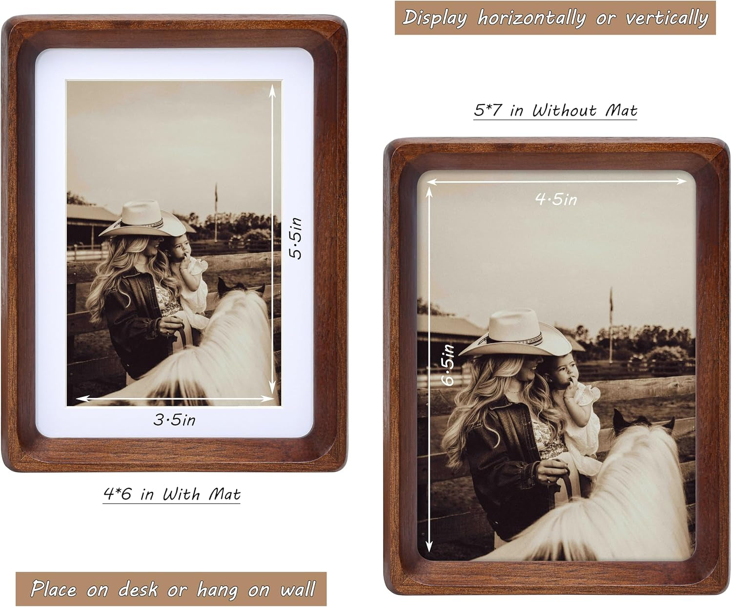 5x7-picture-frame-with-mat-for-4x6-usa-sourced-natural-walnut-wood-handcrafted-rounded-corner-with-real-glass-vertical-or-horizontal-display-photo-gallery-wall-tabletop-frame