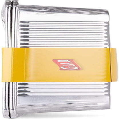 Disposable Full Size Aluminum Steam Pans, Deep Heavy Duty Foil Pans for Steaming, Baking, Roasting, Catering & Oven Reheating, Fits 2 Half Pans, 20.5 X 12.5 X 2.75 Inch, 2 Count3