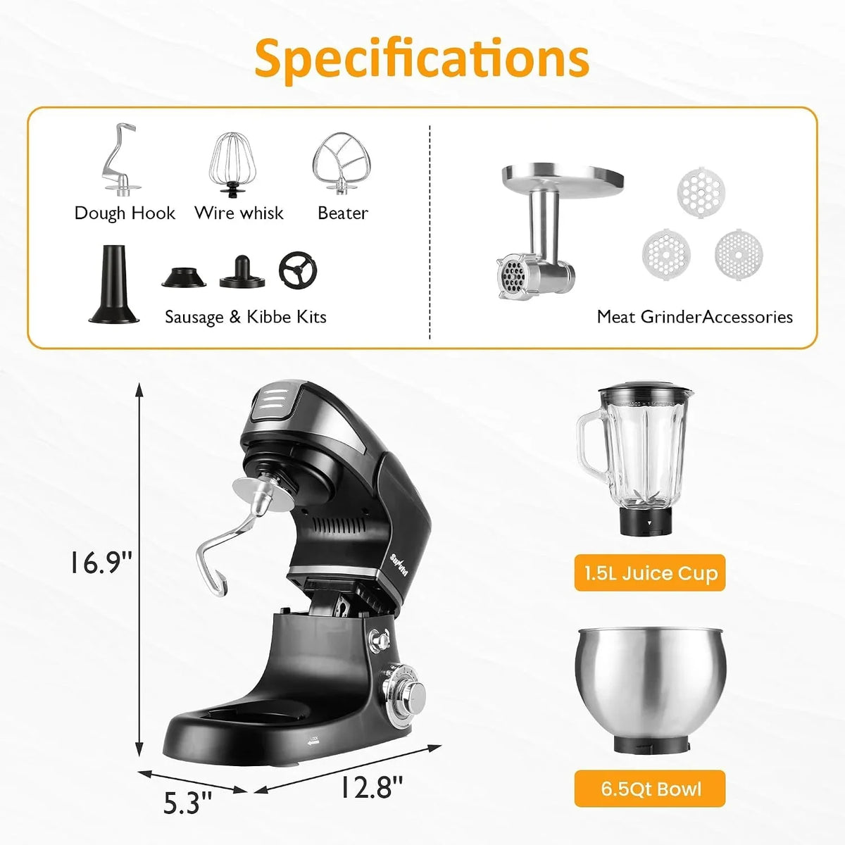 stand-mixer-with-6-5-qt-bowl-400w-electric-kitchen-mixer-with-dough-hook-whisk-beater-3-in-1-food-processor-meat-grinder-attachment-for-baking-bread-pasta-cookies