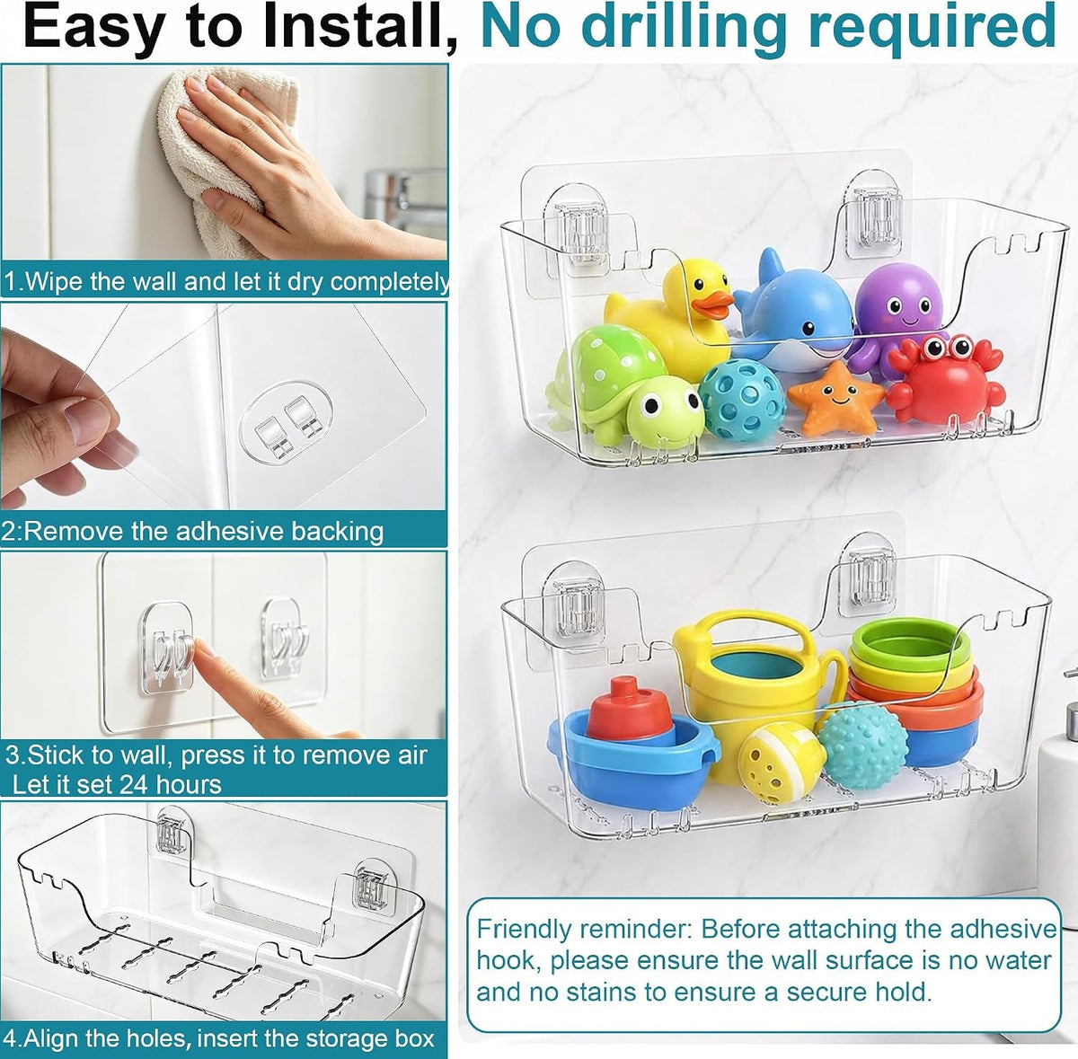 bath-toy-storage-organizer-2-pack-bath-toy-holder-with-drain-holes