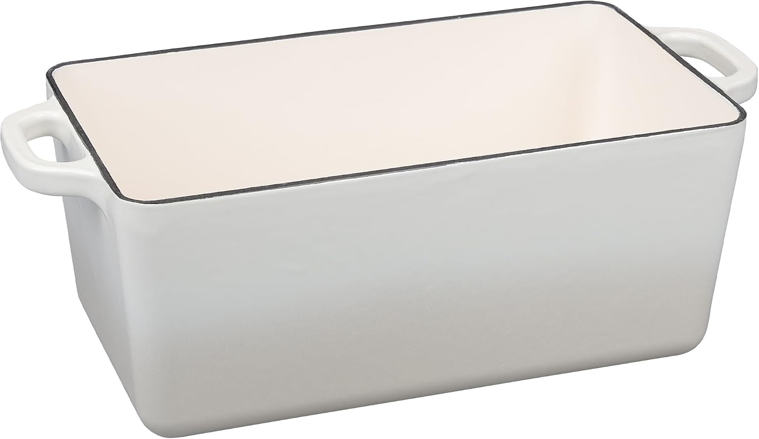 enameled-cast-iron-dutch-oven-oblong-bread-oven-for-sourdough-bread-baking-baking-pan-dual-handles-oven-safe-4-quart-white