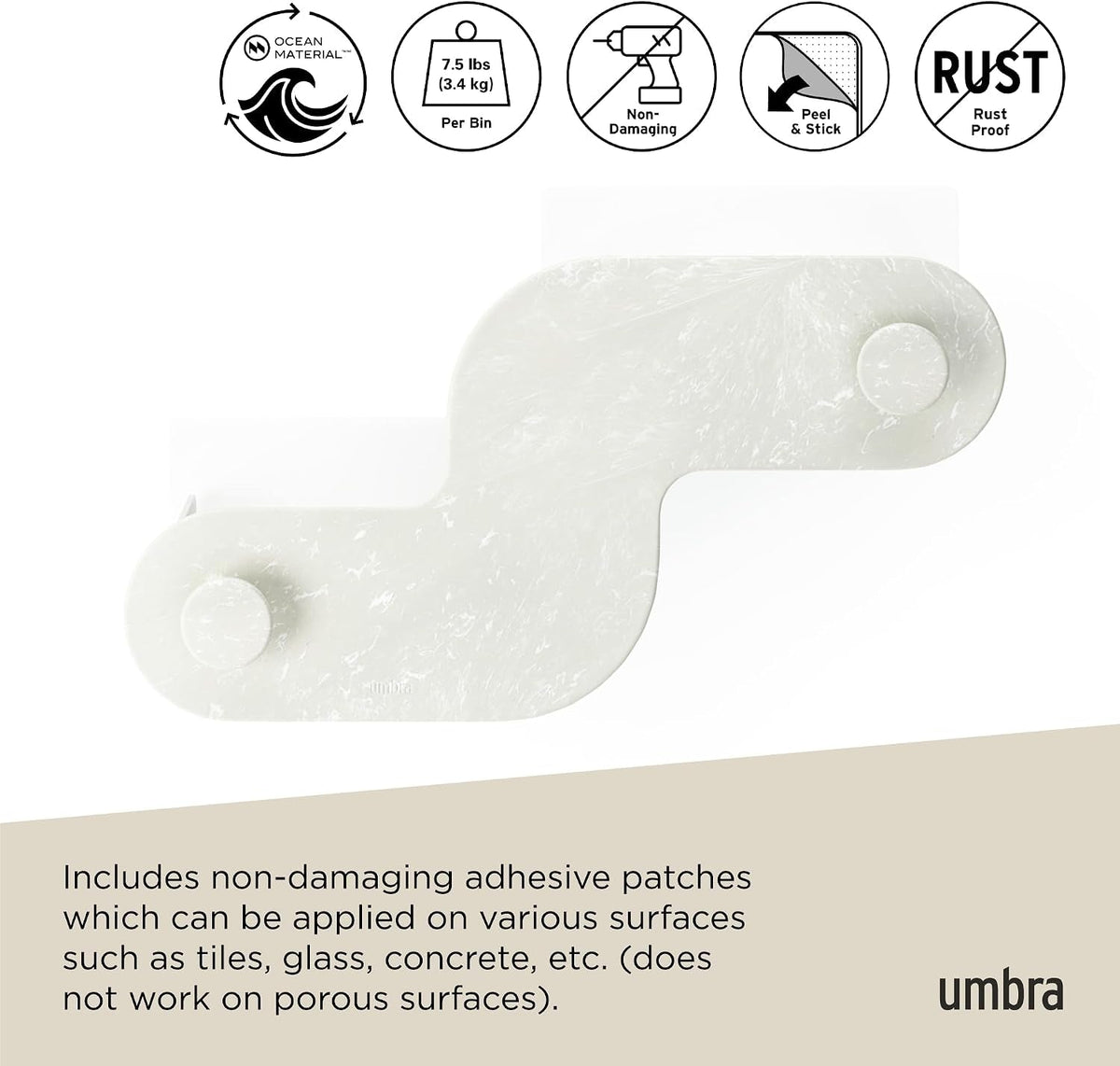 nami-shower-caddy-adhesive-no-drill-bathroom-set-of-2-ocean-sand