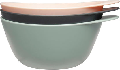 Color Studio Mixing Bowls for Hair Color, Hair Dye, Bleach and Treatments with Spill Proof Rubberized Base, 16 Ounce, 3 Pack1