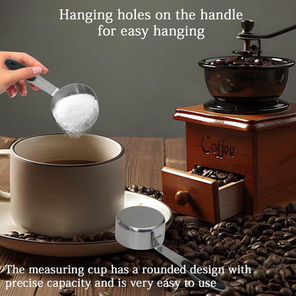 1/8 Cup Measuring Cup, 2 Pcs, Stainless Steel4