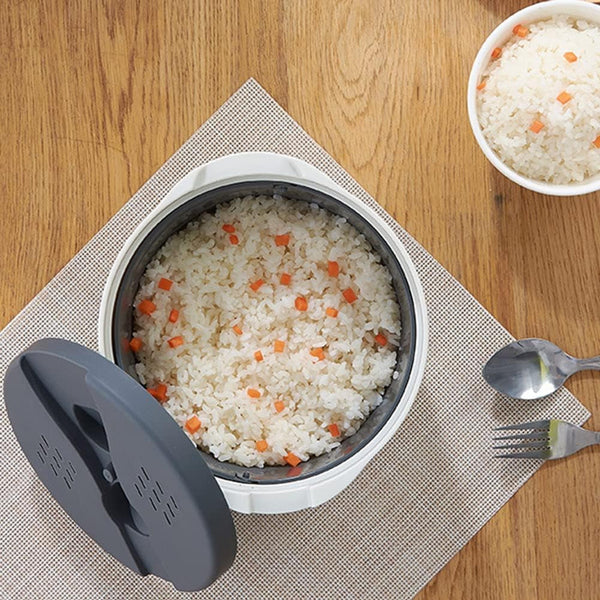 Microwave Rice Cooker, 2L Microwave Rice Steamer Pasta Cooker, Non Stick Food Grade PP Pasta Cooker with Strainer, Microwaves Cookware Set for Rice, Pasta, Vegetables, Quinoa, Oatmeal (Color:Green)5