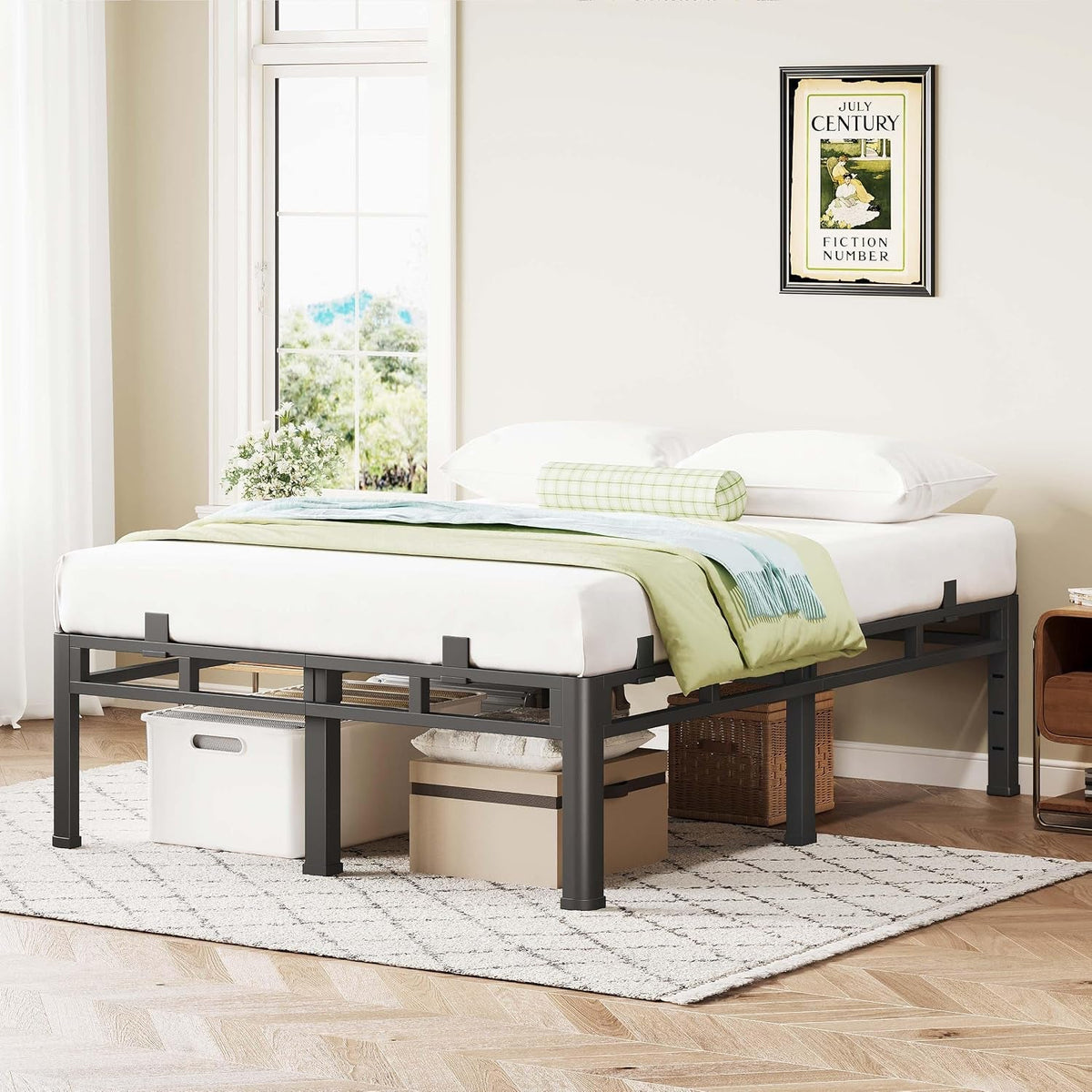 18-inch-king-bed-frame-double-layer-2-in-1-platform-with-round-corner