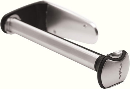 Simplehuman Wall Mount Paper Towel Holder, Under-Cabinet or Wall Mounted Rack, Horizontal or Vertical Install, One-Handed Tear with Tension Spring, Quick-Release Knob, Brushed Stainless Steel5