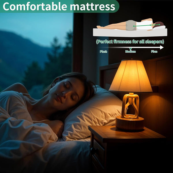Folding Bed with Mattress,5-Inch Memory Foam Foldable Bed for Adults,500Lbs Capacity Rollaway Bed with Storage Cover and Sturdy Metal Frame,Space Saving Portable Guest Bed,75"*37.4"5