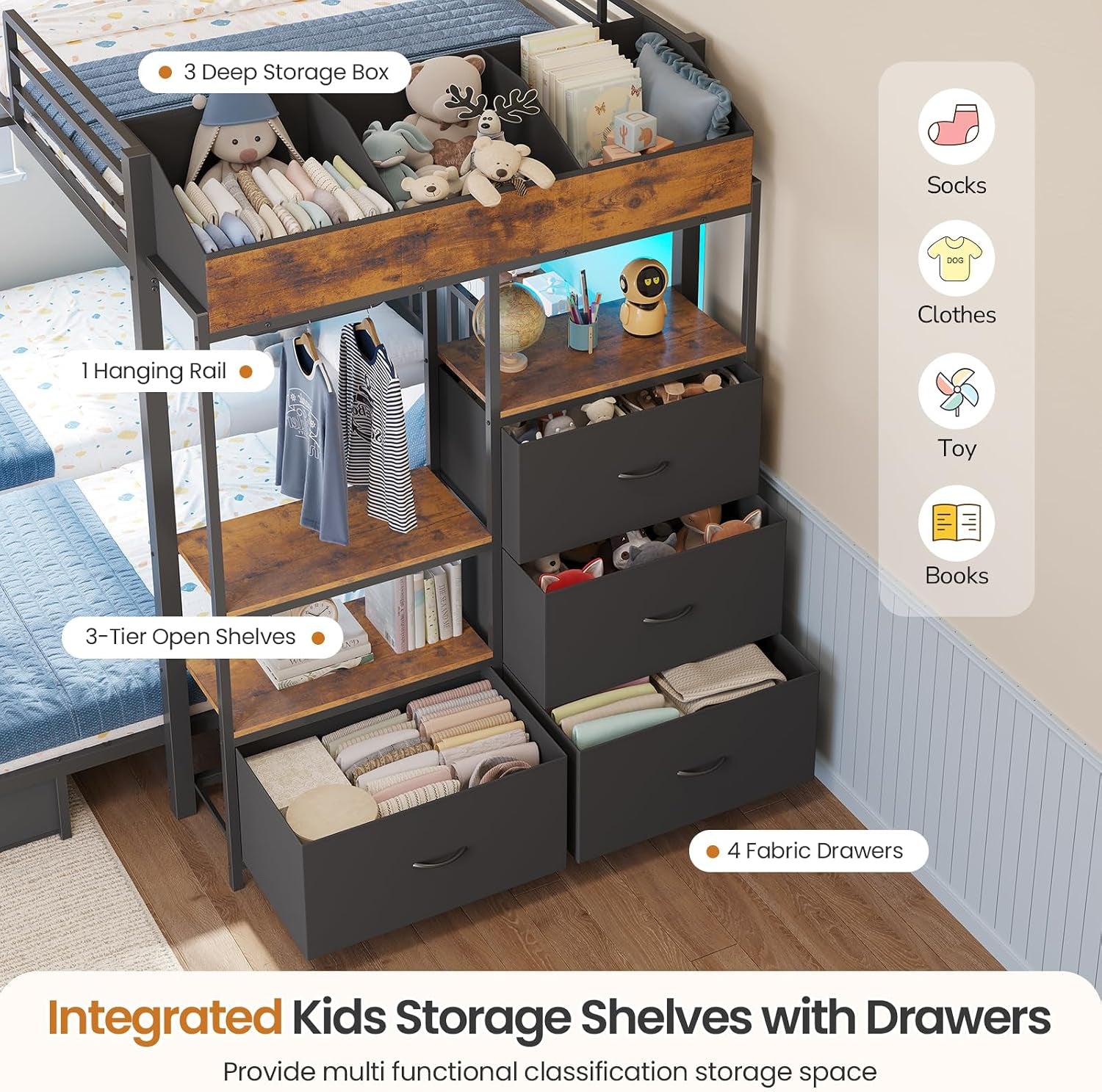 triple-bunk-bed-with-8-storage-drawers-charging-station-and-led-lights-full-over-twin-bunk-beds-with-storage-headboard-shelves-boxes-metal-bunk-beds-for-3-with-safe-guardrail-and-stair-black