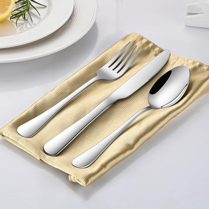 Dinner Forks Set, 8 Inches Stainless Steel Silverware Fork, Dishwasher Safe Food Grade Metal Forks, Mirror Polishing Main Fork Set of 8 for Home,Restaurant or Hotel7