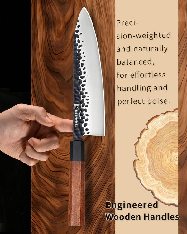 8 Inch Chef Knife, Japanese Hand Forged4