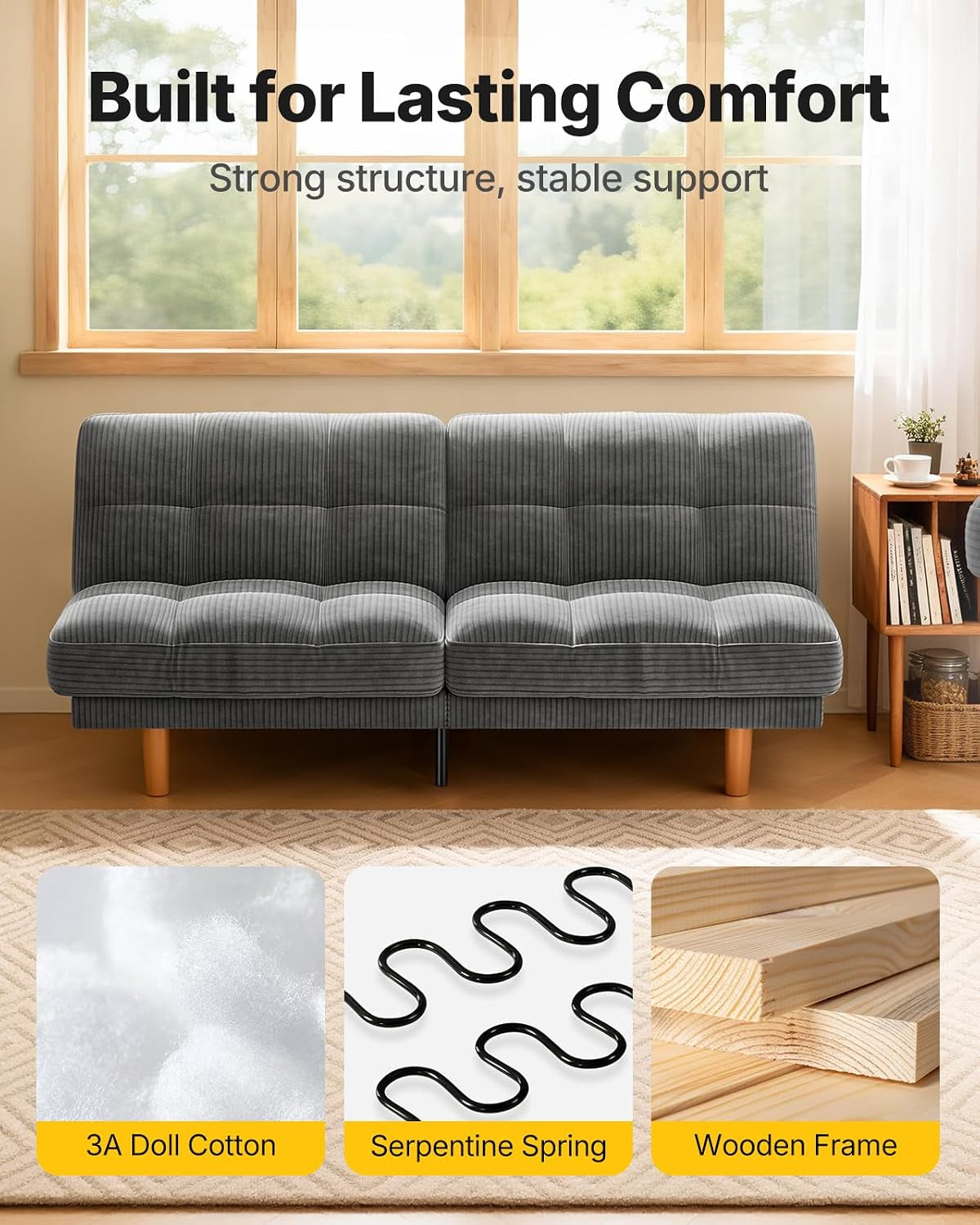 amada-70-inch-convertible-futon-sofa-bed-with-adjustable-backrest-gray