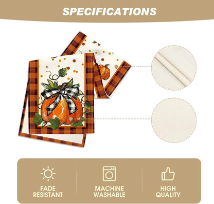 210 GSM Fall Table Runner Home Party Decor 13X72 Inch5