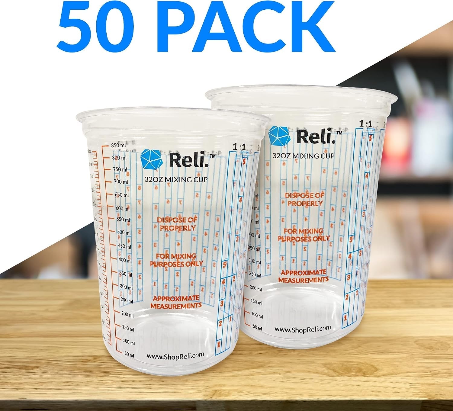 paint-mixing-cup-50-pcs-32-oz-1-quart-disposable-measuring-cups