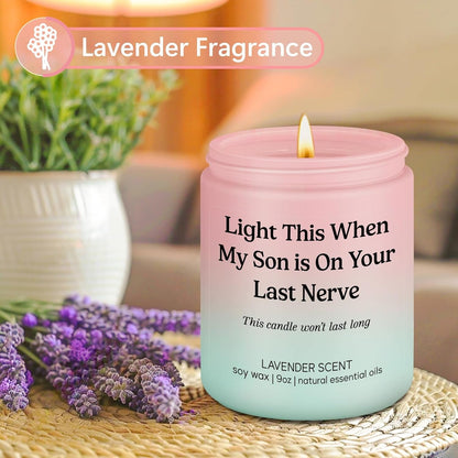 Candle, Daughter in Law Gifts - Funny Wedding, Christmas, Birthday Gifts for Daughter in Law, Sons Girlfriend, Future Adult DIL - DIL Present from Mother in Law - Bride, Bridal Shower Ideas2