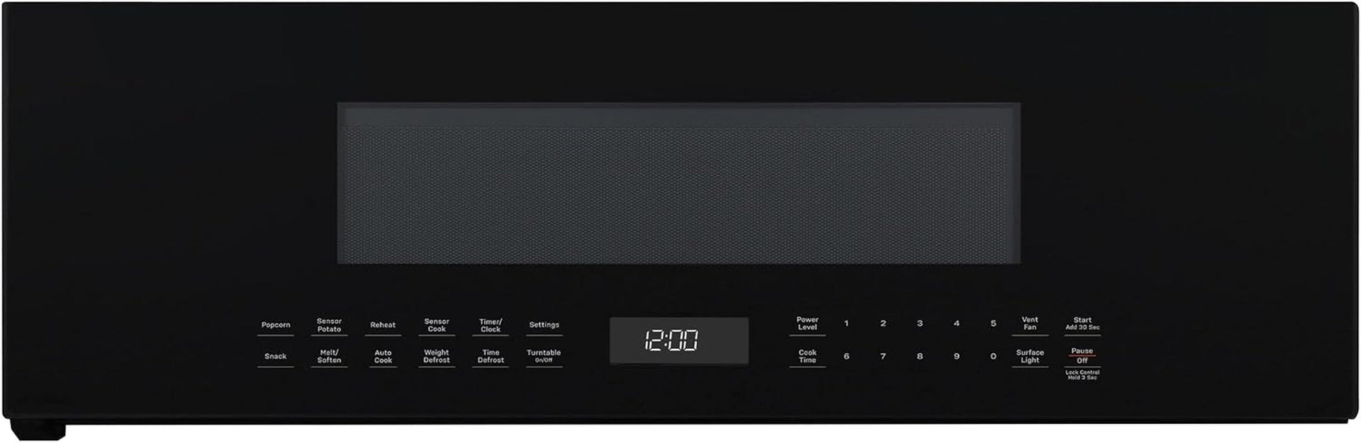 ge-profile-30-over-the-range-low-profile-microwave-1-2-cu-ft-1000-watts-400-cfm-hood-vent-led-lighting-auto-defrost-installer-friendly-black-uvm9125dybb