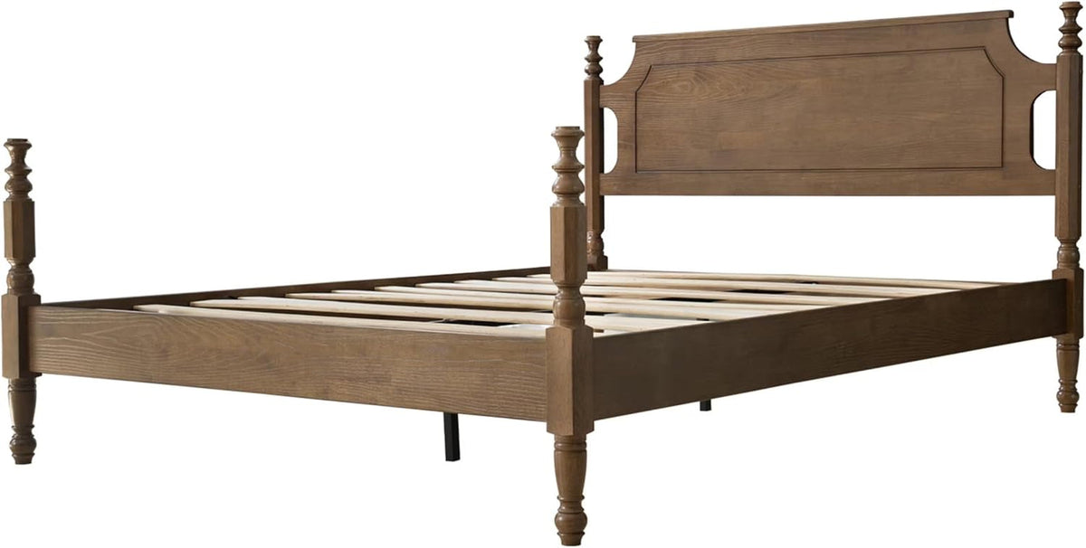 solid-wood-queen-size-bed-frame-with-headboard-footboard-12-strong-slats-center-metal-legs-anti-slip-noise-free-design-no-box-spring-needed-quick-assemble-barnwood-finish-roq-30
