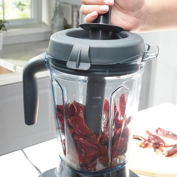 Vida Sana Blender for Smoothies, Soups, Dips and More, 1500 Watts, Stainless Steel Blade, 4 Preset Functions, Large, Grey3