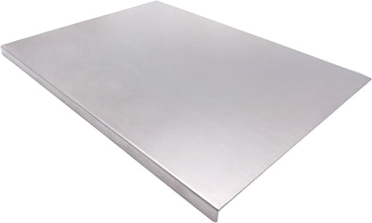 Stainless Steel Cutting Boards for the Kitchen, Suitable for Meat, Fruits, Vegetables, Bread, and Baking Large-Sized Cutting Boards (40 X 30Cm/15.7 X 11.8 In)1