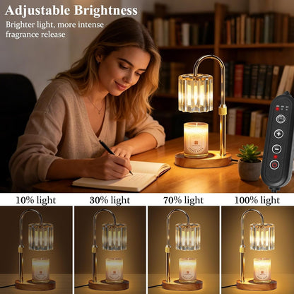 Candle Warmer Lamp, with Timer Dimmer Adjustable Height, Home Decor, Room Decor, Wax Melt Warmer for Candles, Gifts for Mom, Gifts for Mother'S Day, Birthday Gifts for Women3
