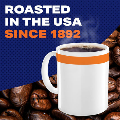 Decaf Original Medium Roast Ground Coffee (22 Oz Canister) | Decaffeinated Medium Roast Coffee, 99.7% Caffeine-Free, Smooth & Rich, Full-Bodied Flavor, Roasted in the USA since 18926