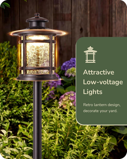 Low Voltage Pathway Lights Waterproof Landscape Path Lights 6 Pack2